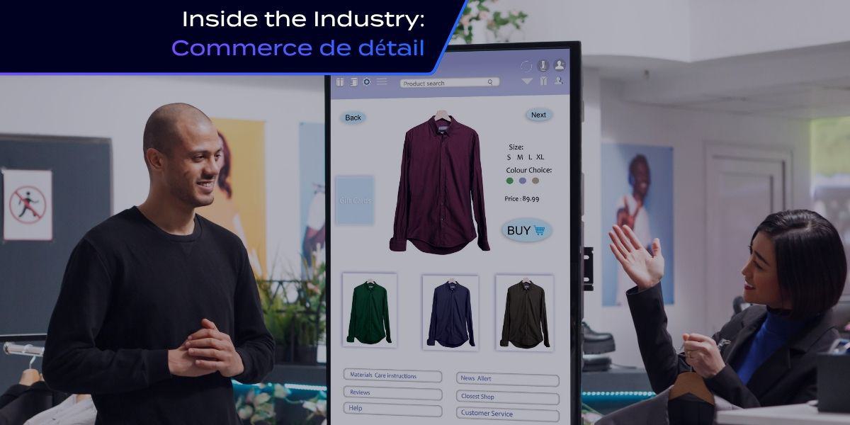 Dans l’industrie : attentes des clients au détail : rapidité, commodité et personnalisation