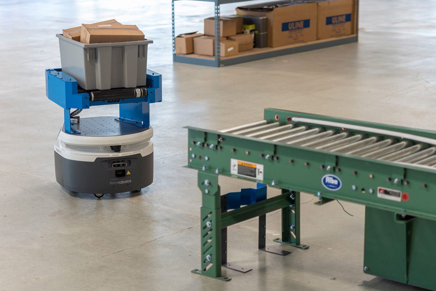 Worldwide Leader Automates Order Fulfillment Center with Autonomous Mobile Robotics (AMR)