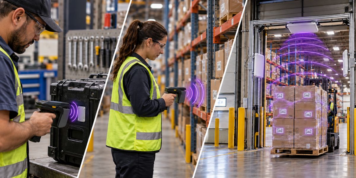 RFID Frequency Guide: LF vs HF vs UHF