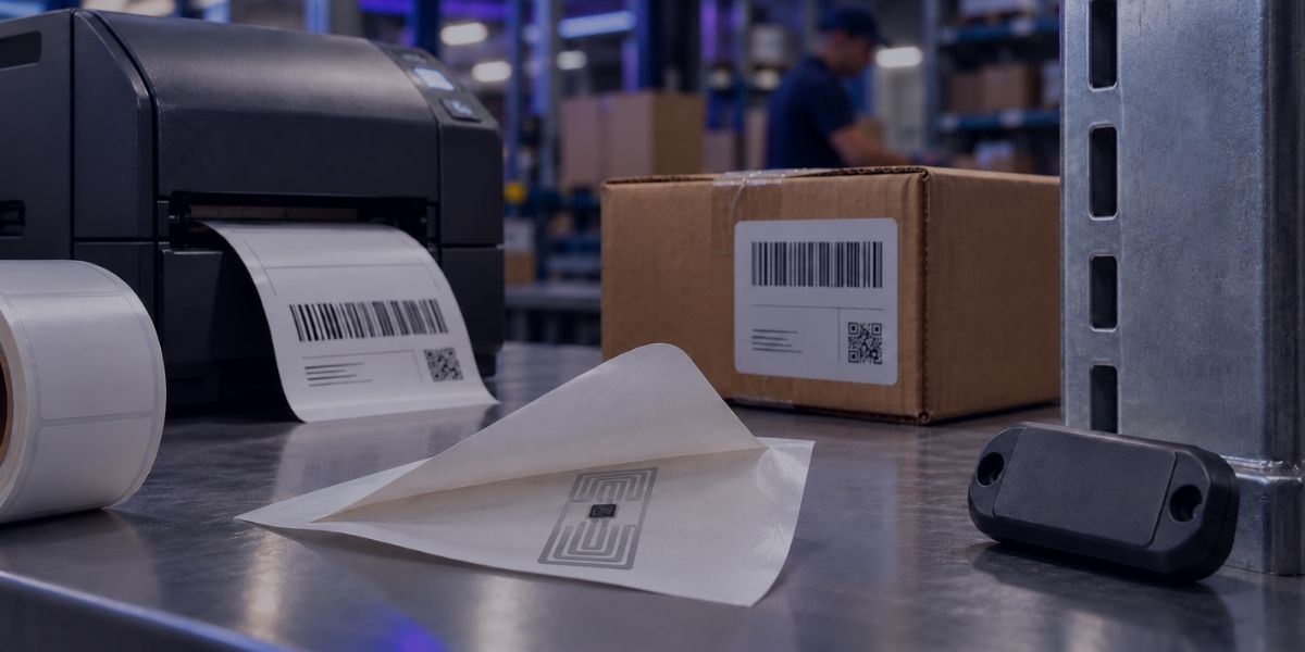 RFID Labels: Types, Printing, and When to Use Them Over Tags
