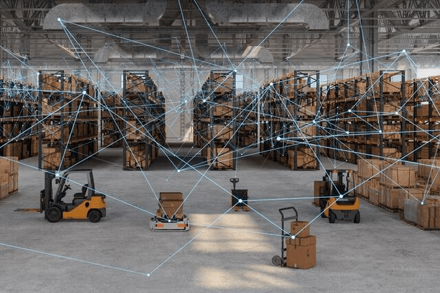 Warehouse and distribution center connectivity