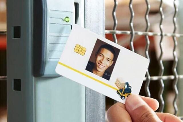 Private sector employee ID card solution
