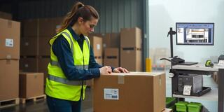Barcode Printers on Newcastle Mobile Powered Cart