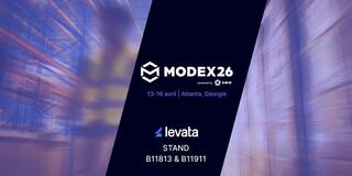 Si vous assistez à MODEX 2026, faites de Levata l’un de vos premiers arrêts au stand #11813 ou #11911. Venez nous voir sur le salon, assistez à notre séminaire et rejoignez-nous après les heures d’ouverture pour découvrir comment Levata aide les organisations à améliorer la performance de la chaîne d’approvisionnement.